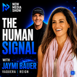 New Media Show with Podcast Hall of Famer Rob Greenlee and Guest   Jaymi Bauer. Jaymi is CEO and co-founder of Vaquera Group, creator of Resonance Design, and founder of a new women’s vitality venture called Reign.Care.