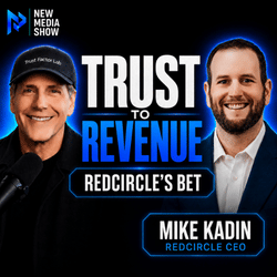 New Media Show with Podcast Hall of Famer Rob Greenlee and Guest Mike Kadin, CEO/co-founder of RedCircle.com